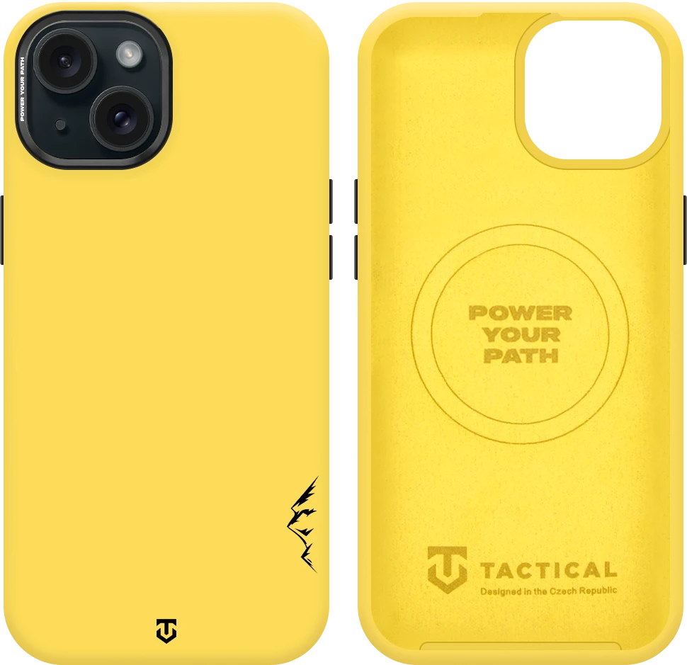 Dėklas Tactical MagForce Velvet Smoothie 2.0 Cover for Apple iPhone 15 Banana