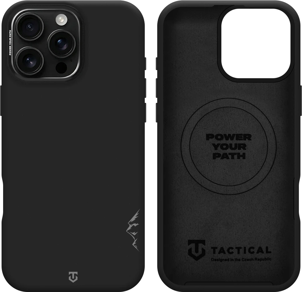 Dėklas Tactical MagForce Velvet Smoothie 2.0 Cover for Apple iPhone 16 Pro Max Asphalt