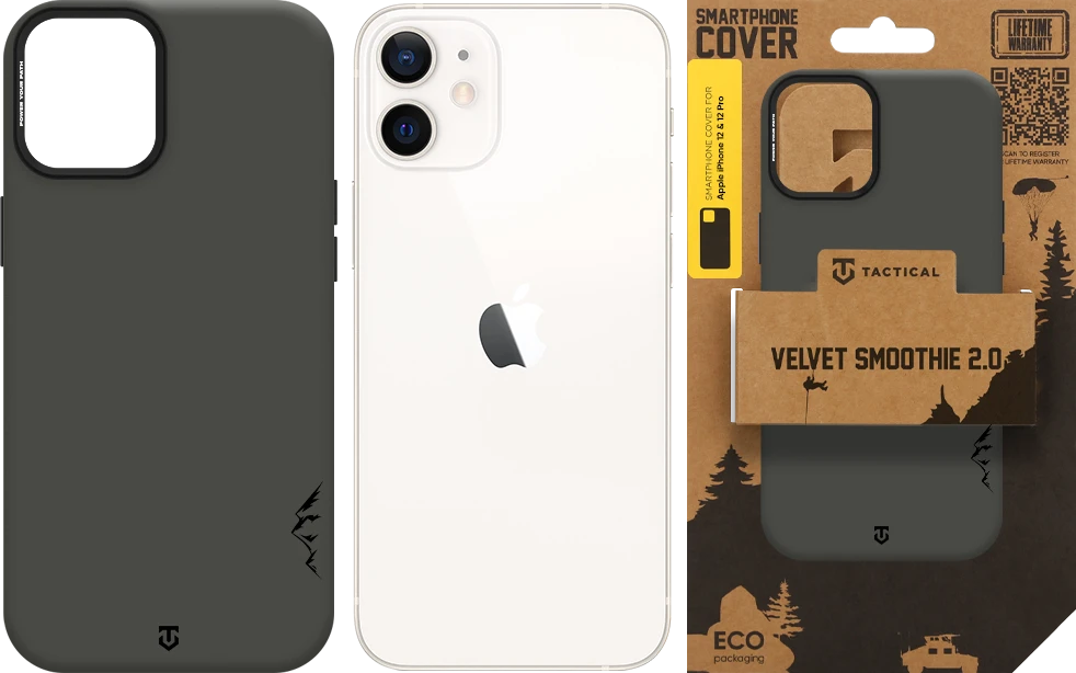 Dėklas Tactical MagForce Velvet Smoothie 2.0 Cover for Apple iPhone 12/12 Pro Bazooka