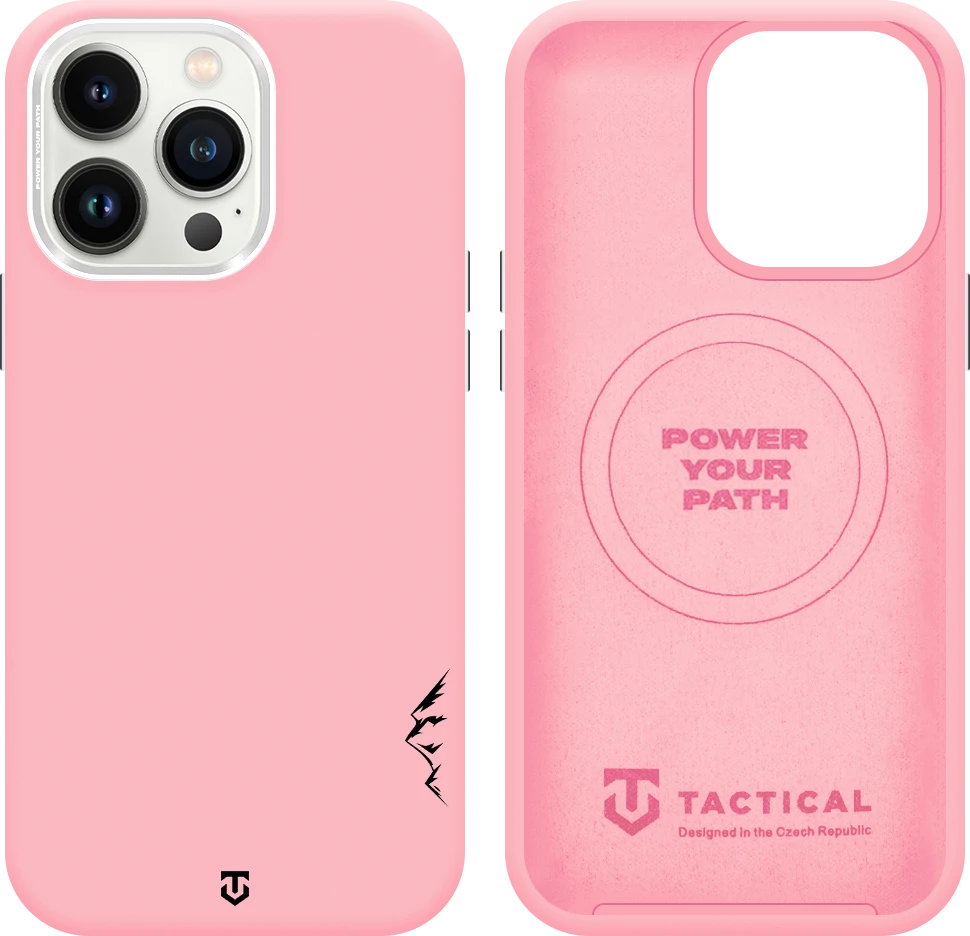 Dėklas Tactical MagForce Velvet Smoothie 2.0 Cover for Apple iPhone 14 Rožinė Panther