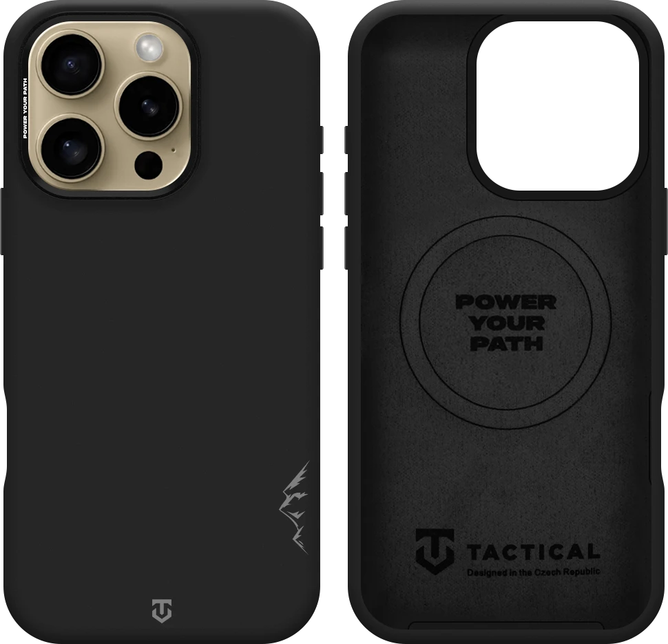 Dėklas Tactical MagForce Velvet Smoothie 2.0 Cover for Apple iPhone 16 Pro Asphalt