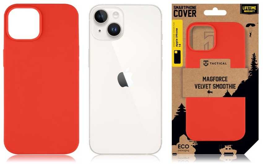 Tactical MagForce Velvet Smoothie dėklas skirtas Apple iPhone 14 Chilli