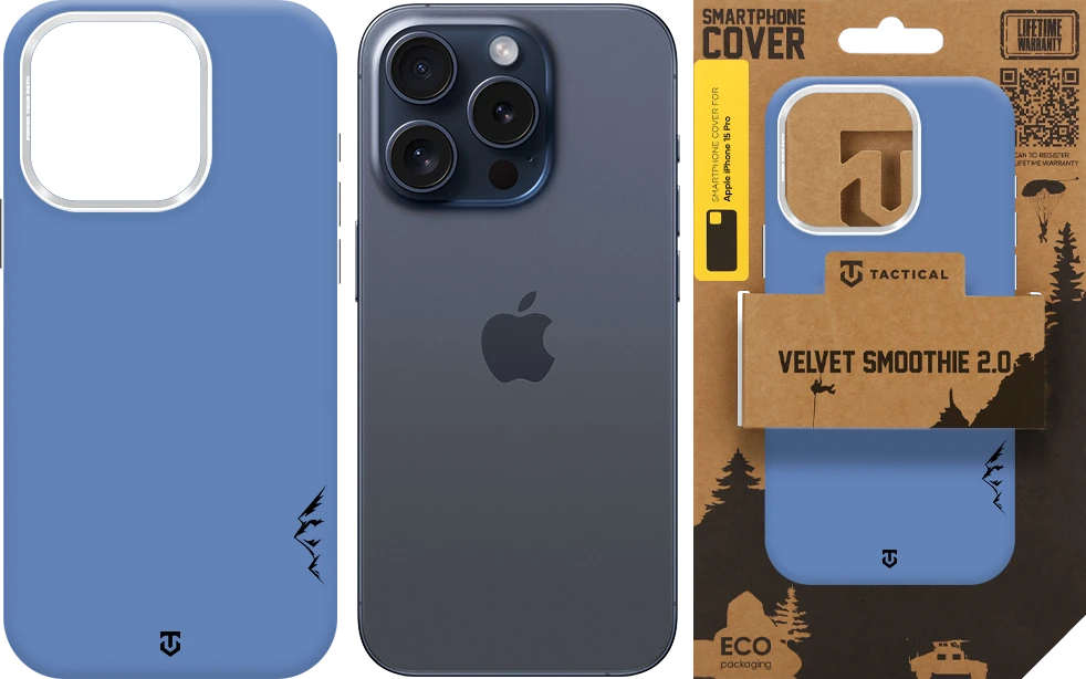 Dėklas Tactical MagForce Velvet Smoothie 2.0 Cover for Apple iPhone 15 Pro Avatar
