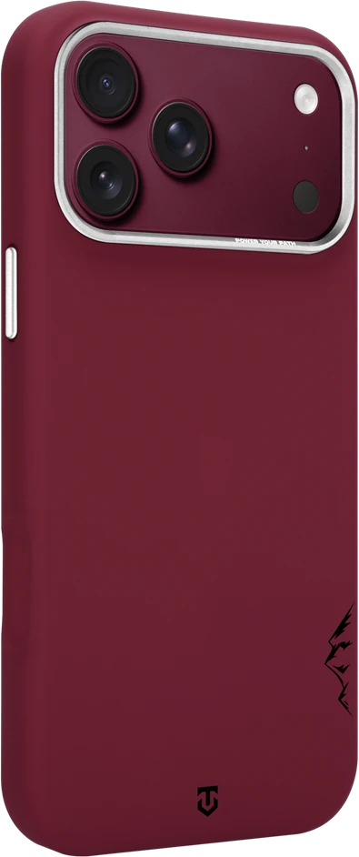 Dėklas Tactical MagForce Velvet Smoothie 2.0 Cover for Apple iPhone 18 Pro Max/17 Pro Max Burgundy