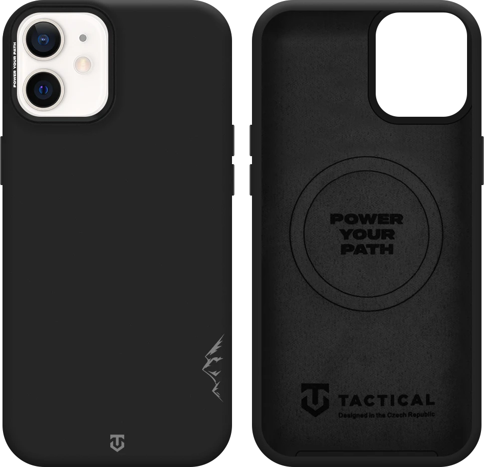 Dėklas Tactical MagForce Velvet Smoothie 2.0 Cover for Apple iPhone 12/12 Pro Asphalt
