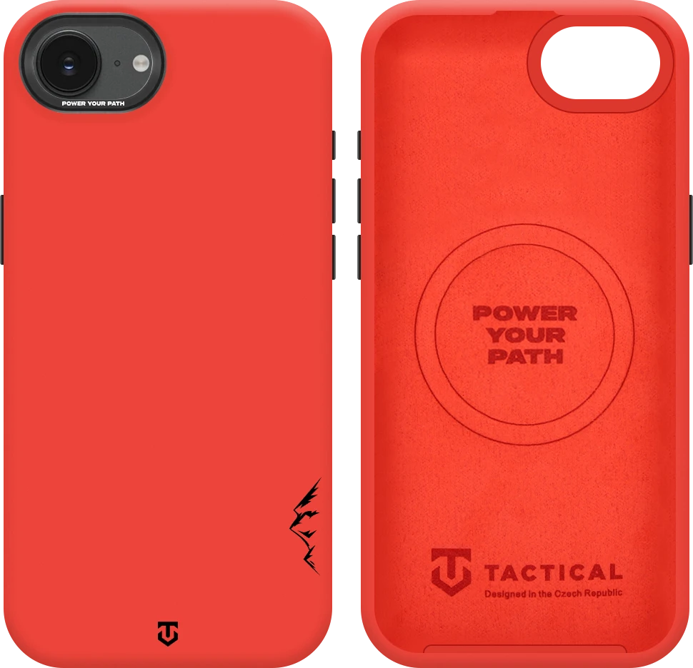 Dėklas Tactical MagForce Velvet Smoothie 2.0 Cover for Apple iPhone 16e/17e Chilli