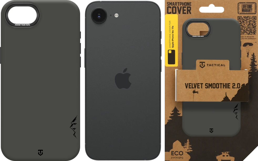 Dėklas Tactical MagForce Velvet Smoothie 2.0 Cover for Apple iPhone 16e/17e Bazooka