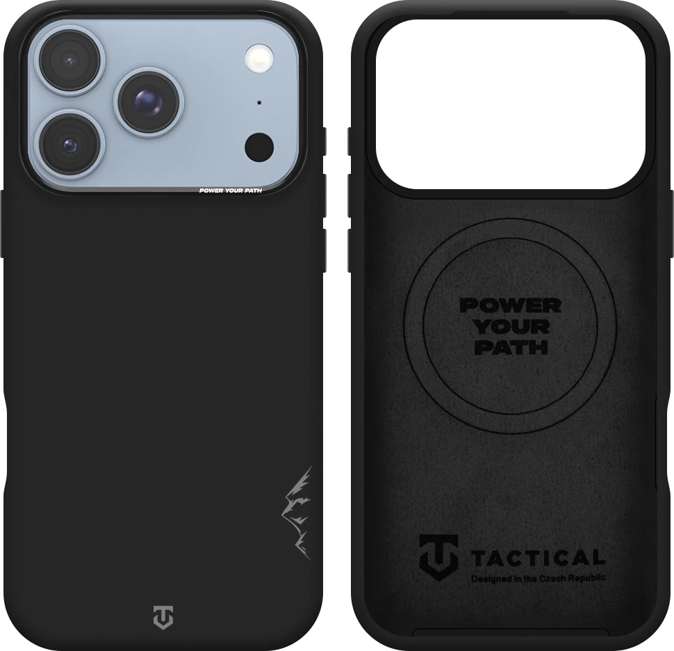 Dėklas Tactical MagForce Velvet Smoothie Cover 2.0 for Apple iPhone 18 Pro/17 Pro Asphalt