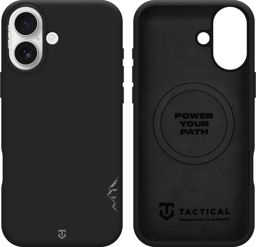 Dėklas Tactical MagForce Velvet Smoothie Cover 2.0 for Apple iPhone 16 Asphalt