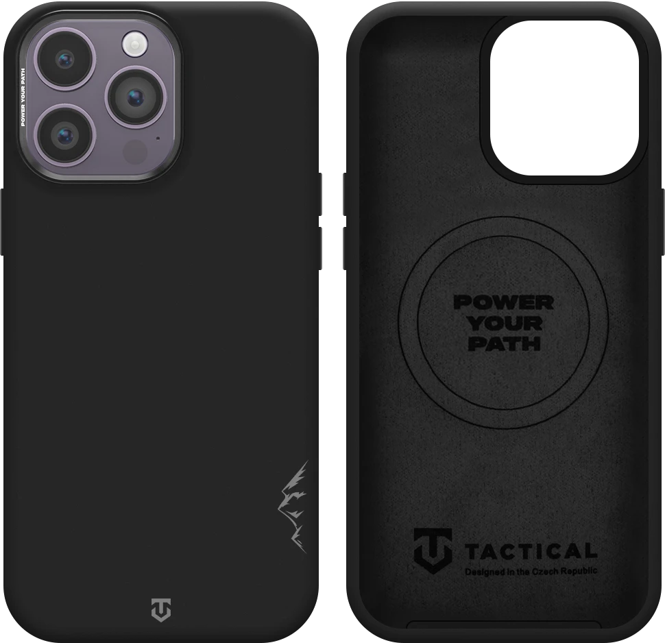 Dėklas Tactical MagForce Velvet Smoothie 2.0 Cover for Apple iPhone 14 Pro Max Asphalt
