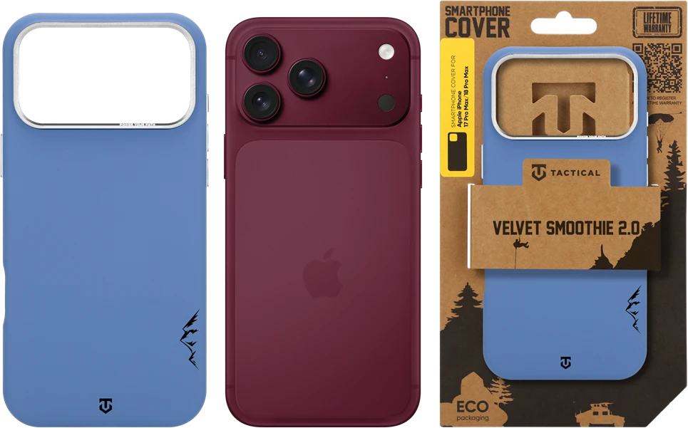 Dėklas Tactical MagForce Velvet Smoothie 2.0 Cover for Apple iPhone 18 Pro Max/17 Pro Max Avatar