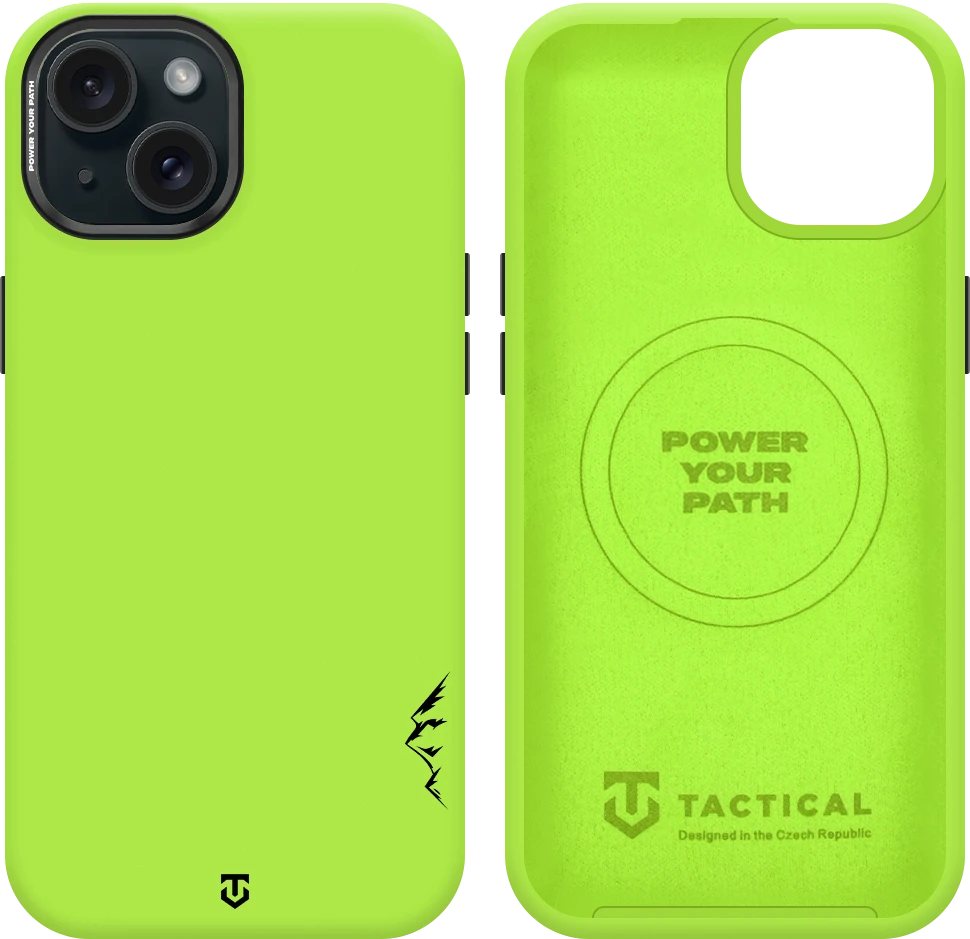 Dėklas Tactical MagForce Velvet Smoothie 2.0 Cover for Apple iPhone 15 Avocado