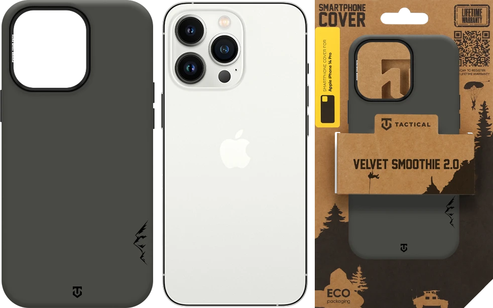 Tactical MagForce Velvet Smoothie 2.0 dėklas Apple iPhone 14 Pro Bazooka