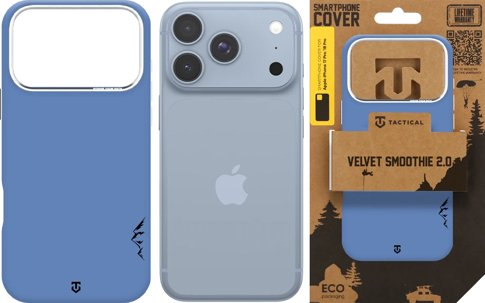 Dėklas Tactical MagForce Velvet Smoothie 2.0 Cover for Apple iPhone 18 Pro/17 Pro Avatar