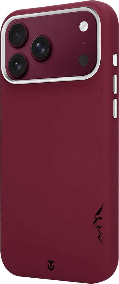 Dėklas Tactical MagForce Velvet Smoothie 2.0 Cover for Apple iPhone 18 Pro Max/17 Pro Max Burgundy