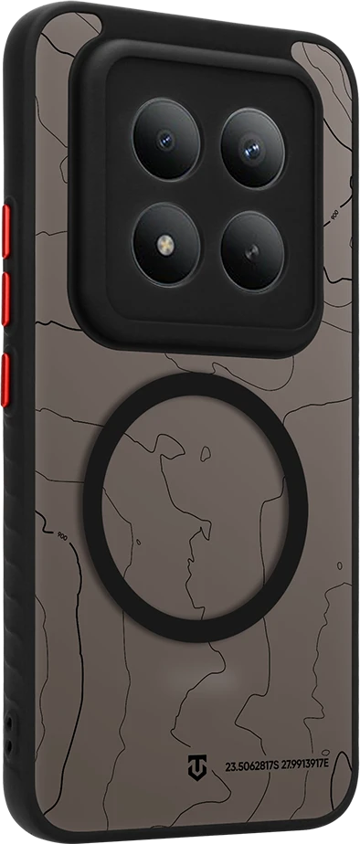 Dėklas Tactical MagForce Warthog Cover for Xiaomi Redmi Note 15 Pro+ 5G Asphalt
