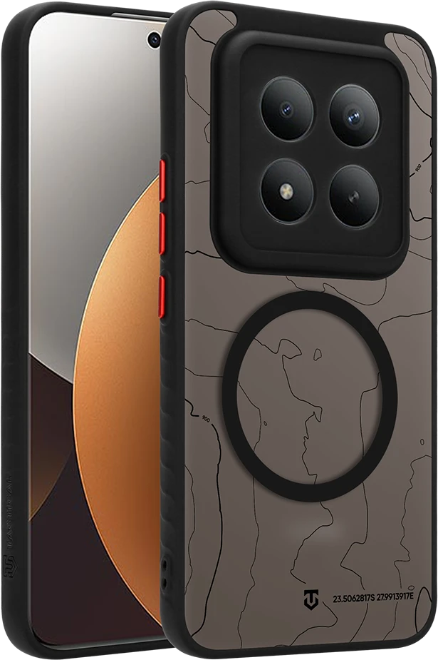 Dėklas Tactical MagForce Warthog Cover for Xiaomi Redmi Note 15 Pro+ 5G Asphalt