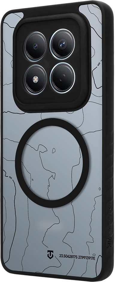 Dėklas Tactical MagForce Warthog Cover for Xiaomi Redmi Note 15 Pro 4G Asphalt