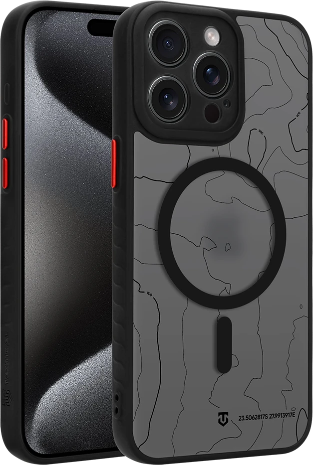 Dėklas Tactical MagForce Warthog Cover for Apple iPhone 15 Pro Max Asphalt