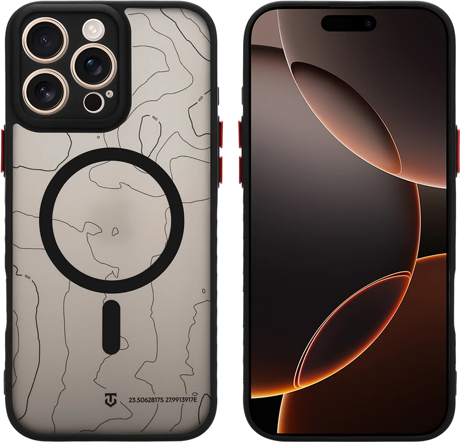 Dėklas Tactical MagForce Warthog Cover for Apple iPhone 16 Pro Max Asphalt