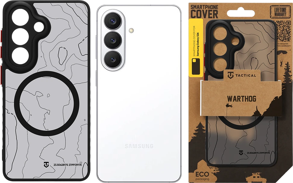 Dėklas Tactical MagForce Warthog Cover for Samsung Galaxy S26 Asphalt