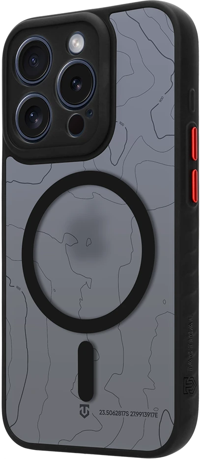 Dėklas Tactical MagForce Warthog Cover for Apple iPhone 15 Pro Asphalt