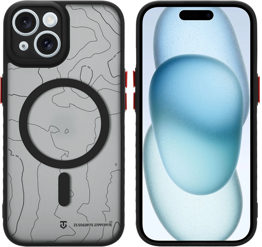 Dėklas Tactical MagForce Warthog Cover for Apple iPhone 15 Asphalt