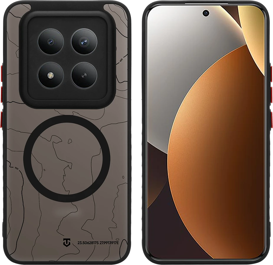 Dėklas Tactical MagForce Warthog Cover for Xiaomi Redmi Note 15 Pro+ 5G Asphalt