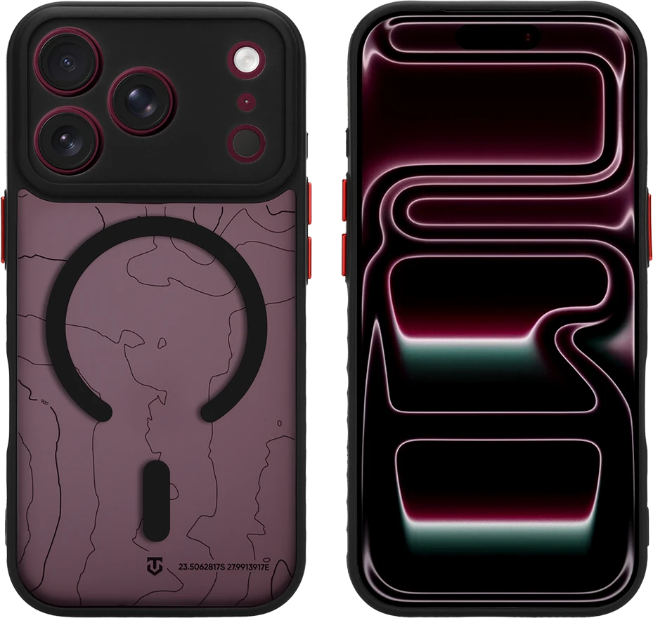 Dėklas Tactical MagForce Warthog Cover for Apple iPhone 17 Pro/18 Pro Asphalt