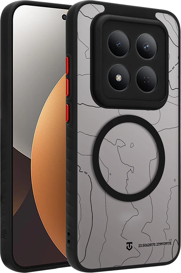 Dėklas Tactical MagForce Warthog Cover for Xiaomi Redmi Note 15 Pro 5G Asphalt