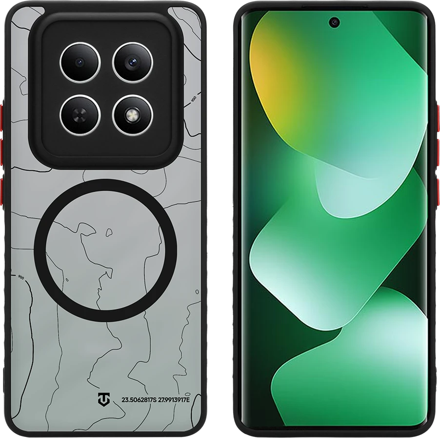 Dėklas Tactical MagForce Warthog Kryt pro Xiaomi Redmi Note 15 4G/5G Asphalt