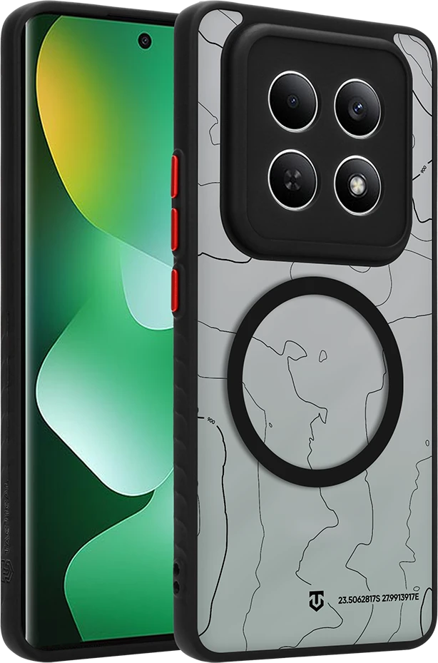 Dėklas Tactical MagForce Warthog Kryt pro Xiaomi Redmi Note 15 4G/5G Asphalt