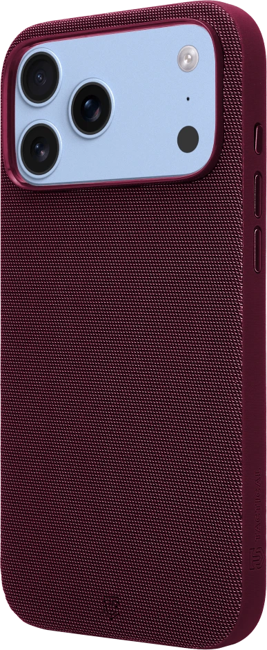 Tactical MagForce WEARe dėklas, skirtas Apple iPhone 17 Pro Max/18 Pro Max, bordo spalvos