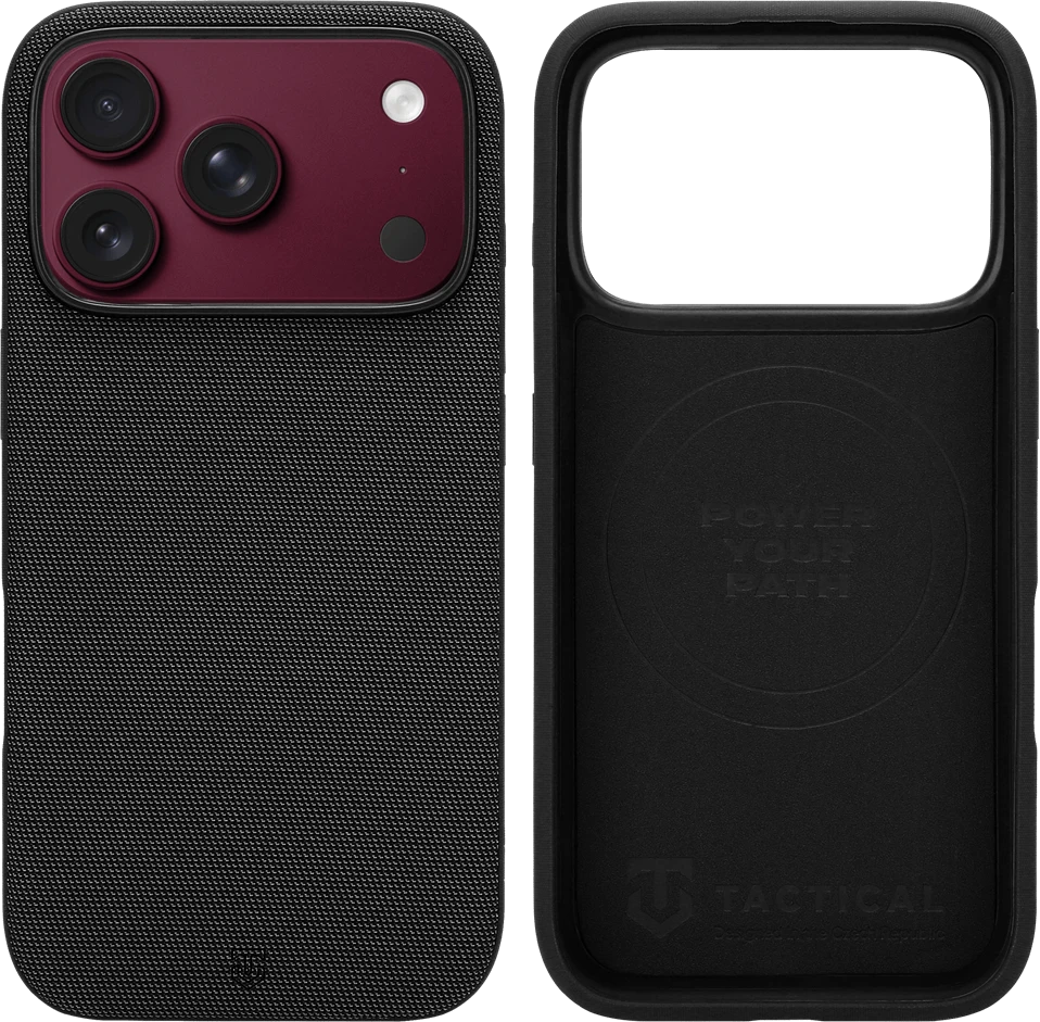 Tactical MagForce WEARe dėklas, skirtas Apple iPhone 17 Pro/18 Pro – juodas.