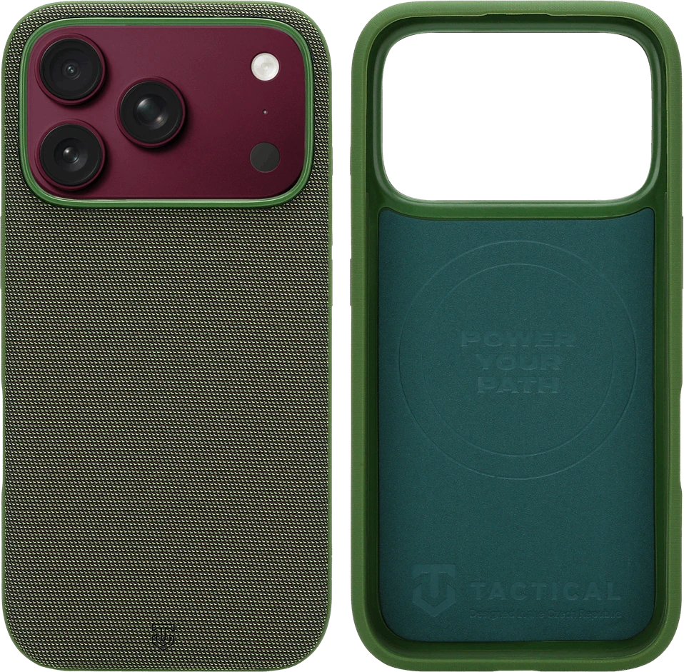 Dėklas Tactical MagForce WEARe Cover for Apple iPhone 17 Pro/18 Pro Forest Žalias