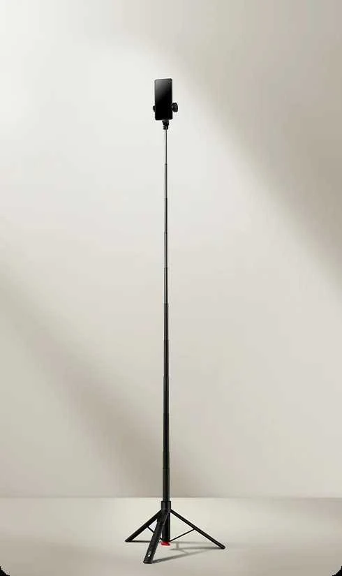 Xiaomi Zoom Floor Selfie Stick Tripod 62" | Juodas