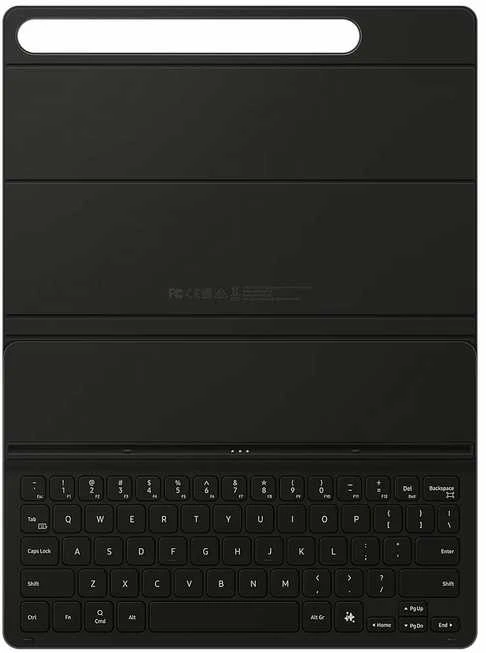 112803 Samsung Galaxy TAB S9 11.0 / S9 FE 10.9 Samsung Book Cover Keyboard Slim (EF-DX720UBEGWW) juodos spalvos