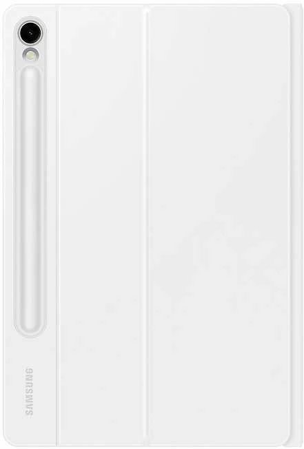 112803 DX725UW knygos tipo dėklas su klaviatūra, skirtas „Samsung Galaxy Tab S9/S9 FE/S10 FE/S10 Lite“, baltas