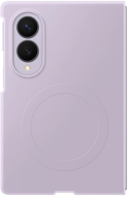 Dėklas EF971CVE silikoninis magnetas „Samsung Galaxy Fold 8“, violetinis