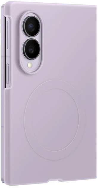 Dėklas EF971CVE silikoninis magnetas „Samsung Galaxy Fold 8“, violetinis