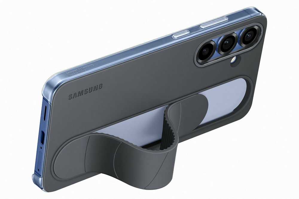 Dėklas EF-GS936CBE Samsung stovintis laikiklis, skirtas „Galaxy S25+“, juodas (pažeista pakuotė)
