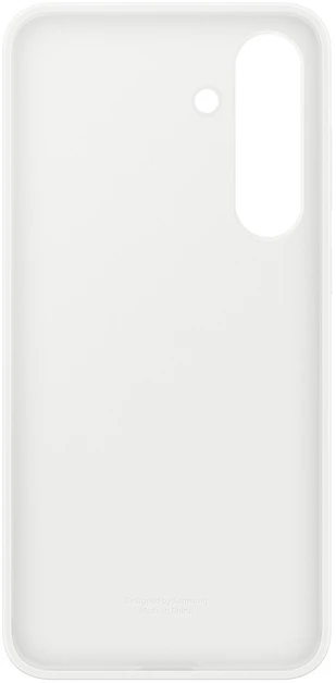 112803 EF-PS731CWE Samsung Silicone dėklas skirtas Galaxy S25 FE baltos spalvos