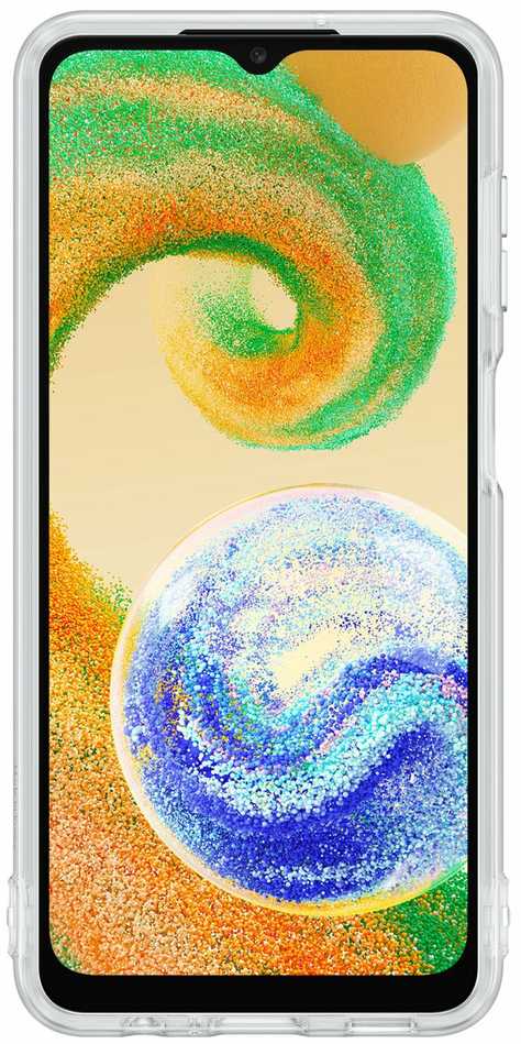 Dėklas „Samsung Galaxy A04s“ minkštas skaidrus dangtelis, skaidrus