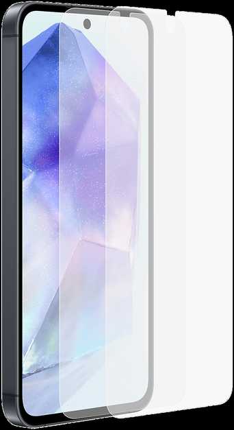 „Samsung Galaxy A55“ ekrano apsauginė plėvelė, skaidri