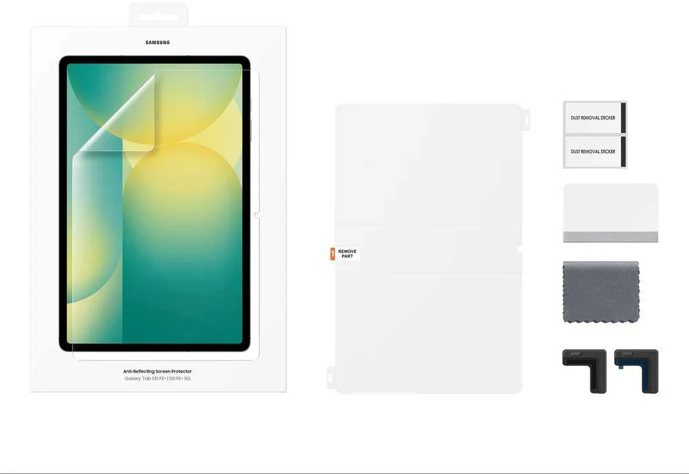 UX620CT neatspindinti ekrano apsauga Samsung Galaxy Tab S10 FE+, skaidri