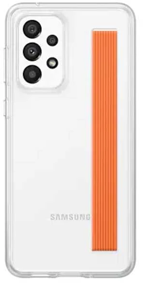 XA336CTE Slim Strap Cover dėklas, skirtas Samsung Galaxy A33 5G, skaidrus (skaidrus)
