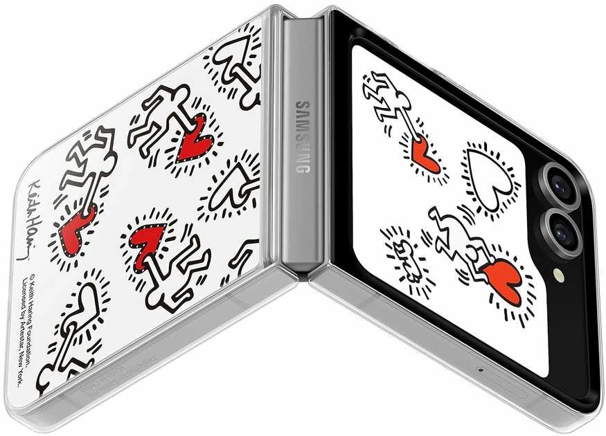 Dėklas ZF741CWEGWW Flipsuit Case Samsung Galaxy Flip6 (Baltas)