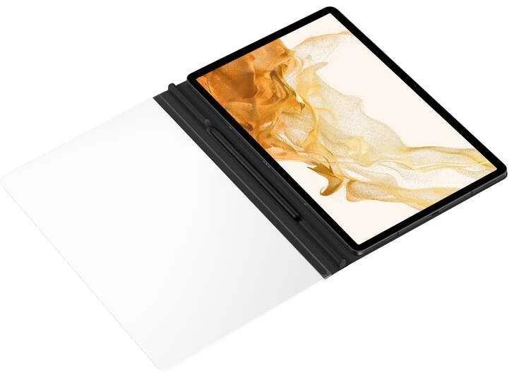 ZX800PBE Note View Cover for Samsung Galaxy Tab S8 Plus, Juodas (Juodas)