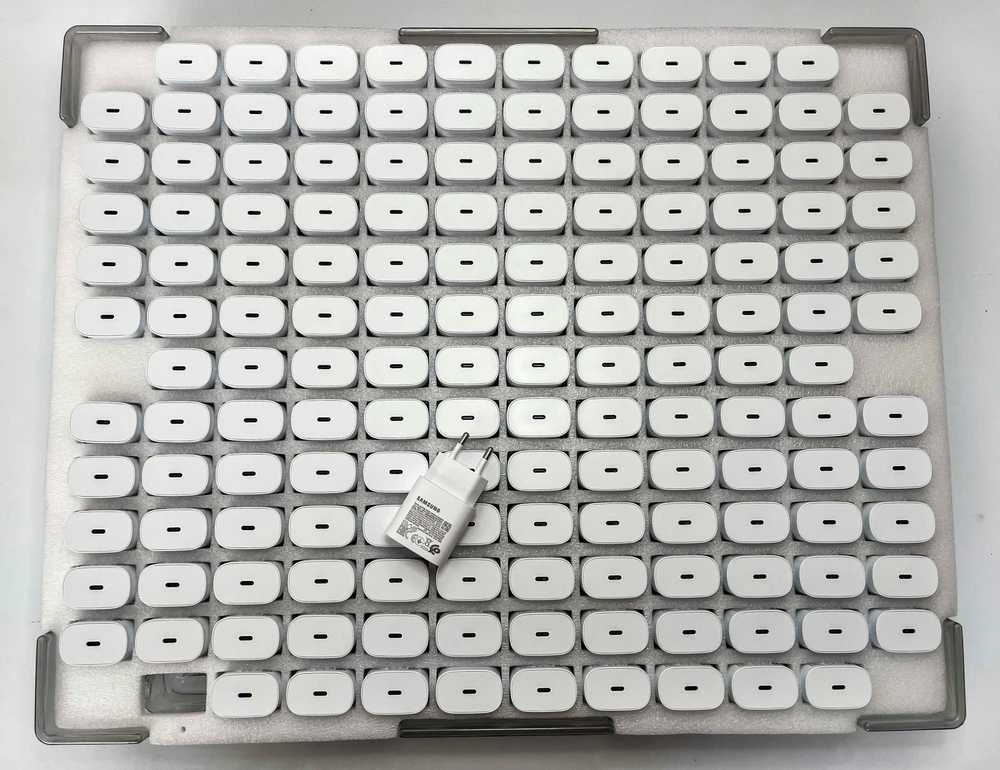 Samsung greitas įkroviklis EP-TA800, USB-C, be laido, 25W, baltas