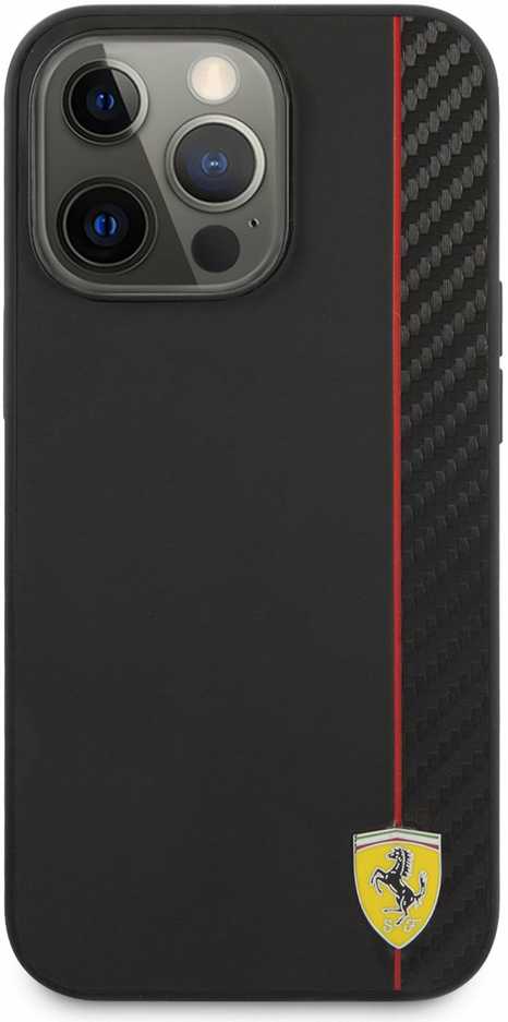 Dėklas Ferrari FESAXHCP13LBK, skirtas iPhone 13 Pro/13, juodas